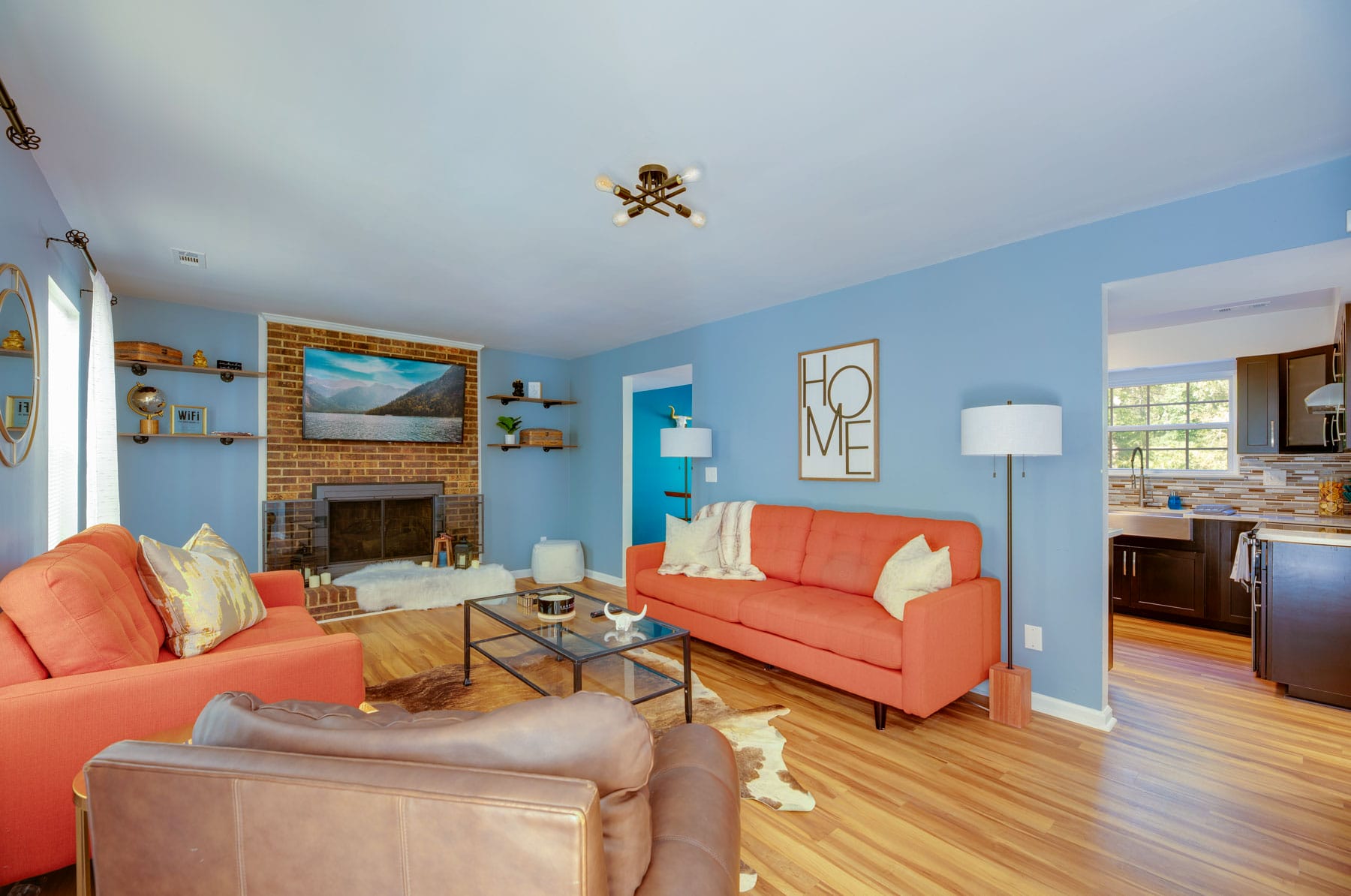 12 Charlotte Pixels | AirBnB, Short Term Vacation Rental, Model Home Photographer Airbnb Photography Charlotte NC