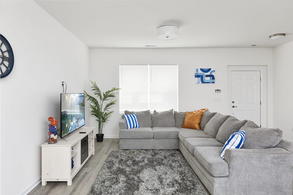 Duplex Airbnb Photography Near Charlotte