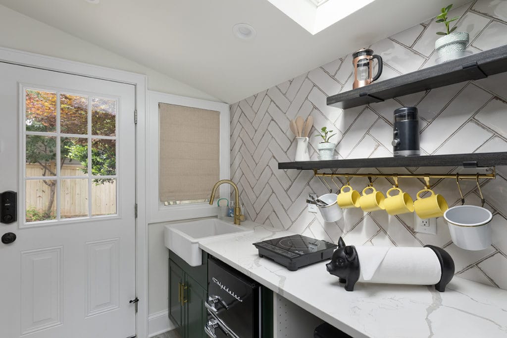 Tiny Home ADU Airbnb Photography in Charlotte NC