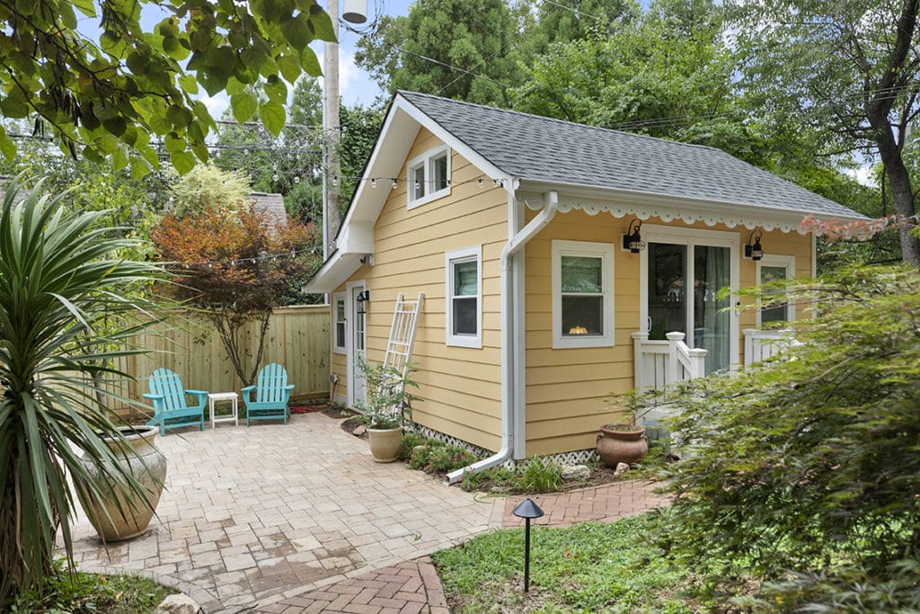 Tiny Home ADU Airbnb Photography in Charlotte NC