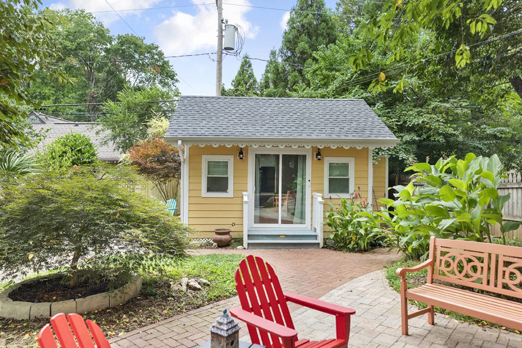 Tiny Home ADU Airbnb Photography in Charlotte NC