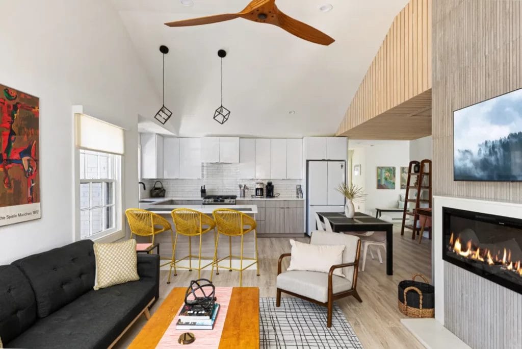 Modern Airbnb Photography in South End 7