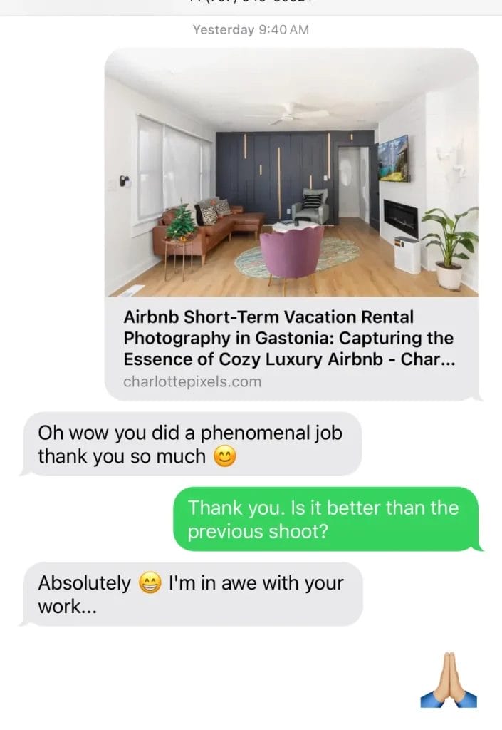Reviews of Charlotte Pixels 3 Charlotte Pixels | AirBnB, Short Term Vacation Rental, Model Home Photographer